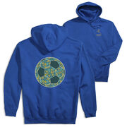 Soccer Hooded Sweatshirt - Summer Kicks (Back Design)