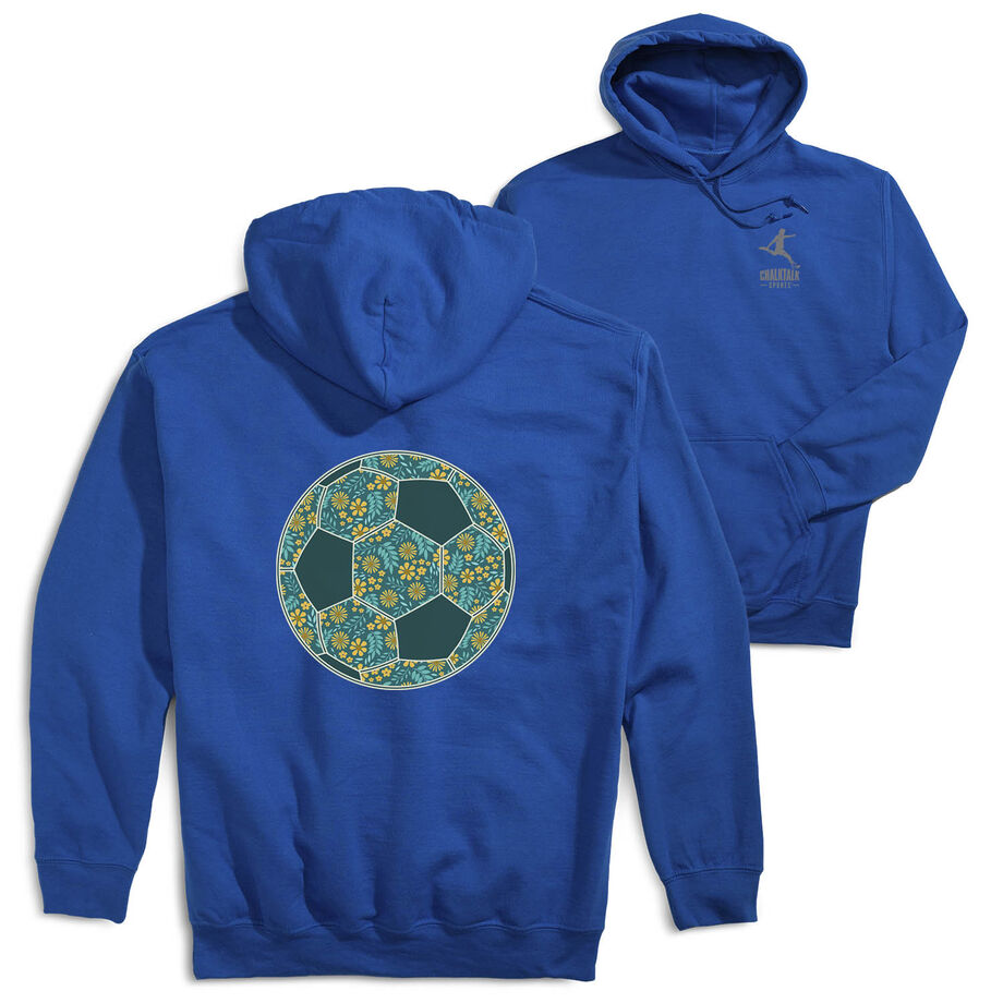 Soccer Hooded Sweatshirt - Summer Kicks (Back Design)