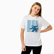 Hockey Short Sleeve Performance Tee - Dangle Snipe Celly Player