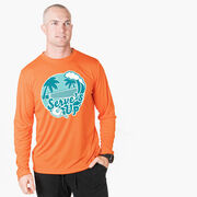 Pickleball Long Sleeve Performance Tee - Serve's Up