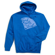Softball Hooded Sweatshirt - Good Girls Steal