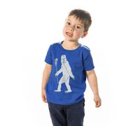 Guys Lacrosse Toddler Short Sleeve Shirt - Yeti
