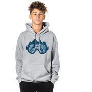 Skiing Hooded Sweatshirt - The Mountains Are Calling