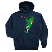 Guys Lacrosse Hooded Sweatshirt - Lacrosse Leprechaun