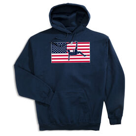 Soccer Hooded Sweatshirt - Patriotic Soccer