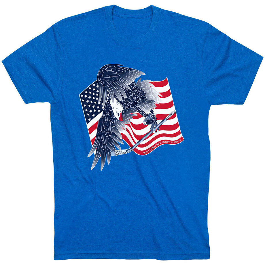 Hockey Short Sleeve T-Shirt - Hockey Eagle