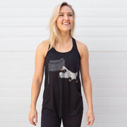 Volleyball Flowy Racerback Tank Top - Goosebumps