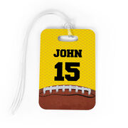 Football Bag/Luggage Tag - Personalized Football Image