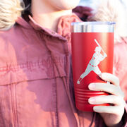 Softball 20 oz. Double Insulated Tumbler - Batter