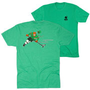 Hockey T-Shirt Short Sleeve - St. Hat Trick (Back Design)