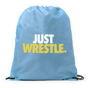 Wrestling Drawstring Backpack Just Wrestle
