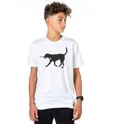 Hockey Tshirt Short Sleeve Howe the Hockey Dog