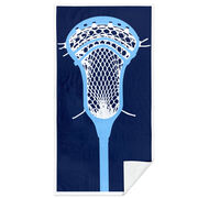 Guys Lacrosse Beach Towel - Lax Time