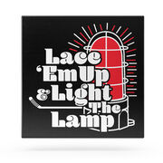 Hockey Canvas Wall Art - Light The Lamp