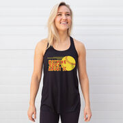 Softball Flowy Racerback Tank Top - Nothing Soft About It