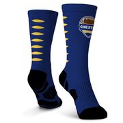 Custom Team Graphic Flex Mid-Calf Socks - Football