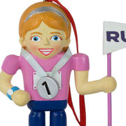 Running Ornament - Runner Girl Nutcracker