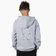 Hockey Hooded Sweatshirt - Yeti (Back Design)