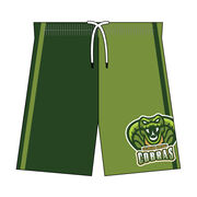 Custom Team Shorts - Wrestling Half & Half