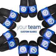 Custom Team Airslide Slide Sandals - Football