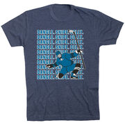 Hockey Short Sleeve T-Shirt - Dangle Snipe Celly Player