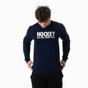 Hockey Tshirt Long Sleeve - All Day Every Day