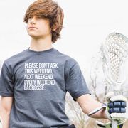 Lacrosse Short Sleeve T-Shirt - All Weekend Lacrosse