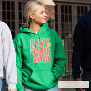 Softball Hooded Sweatshirt - Hey Batter Batter
