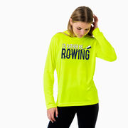 Crew Long Sleeve Performance Tee - I'd Rather Be Rowing