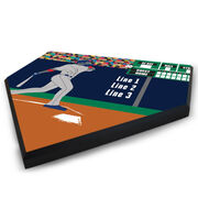 Baseball Personalized Grand Slam Stadium Home Plate Plaque