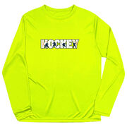 Hockey Long Sleeve Performance Tee - Hockey Life