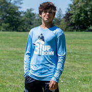 Baseball Long Sleeve Performance Tee - 3 Up 3 Down