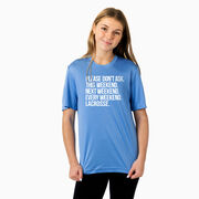 Lacrosse Short Sleeve Performance Tee - All Weekend Lacrosse