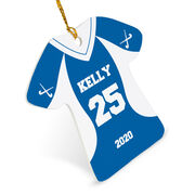 Field Hockey Ornament - Personalized Jersey