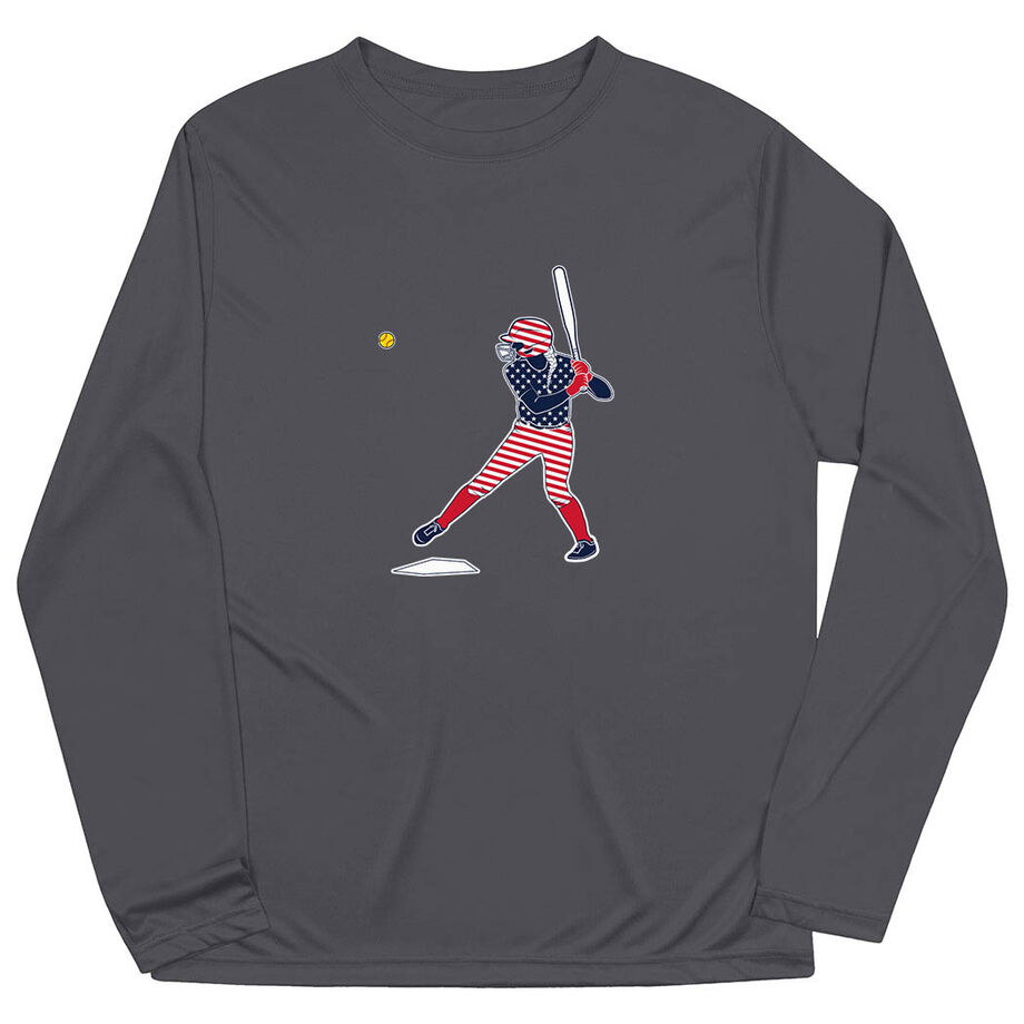 Softball Long Sleeve Performance Tee - Softball Star