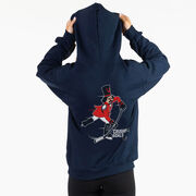 Hockey Hooded Sweatshirt - Crushing Goals (Back Design)