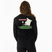 Soccer Tshirt Long Sleeve - Soccer Ghoul (Back Design)