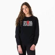Football Tshirt Long Sleeve - Bones Saying