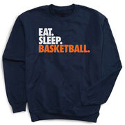 Basketball Crewneck Sweatshirt - Eat Sleep Basketball