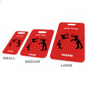 Wrestling Bag/Luggage Tag - Personalized Wrestling Team Wrestlers