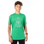 Skiing T-Shirt Short Sleeve - Yeti To Ski