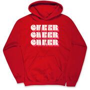 Cheerleading Hooded Sweatshirt - Retro Cheer