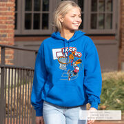 Basketball Hooded Sweatshirt - Hoop Loops