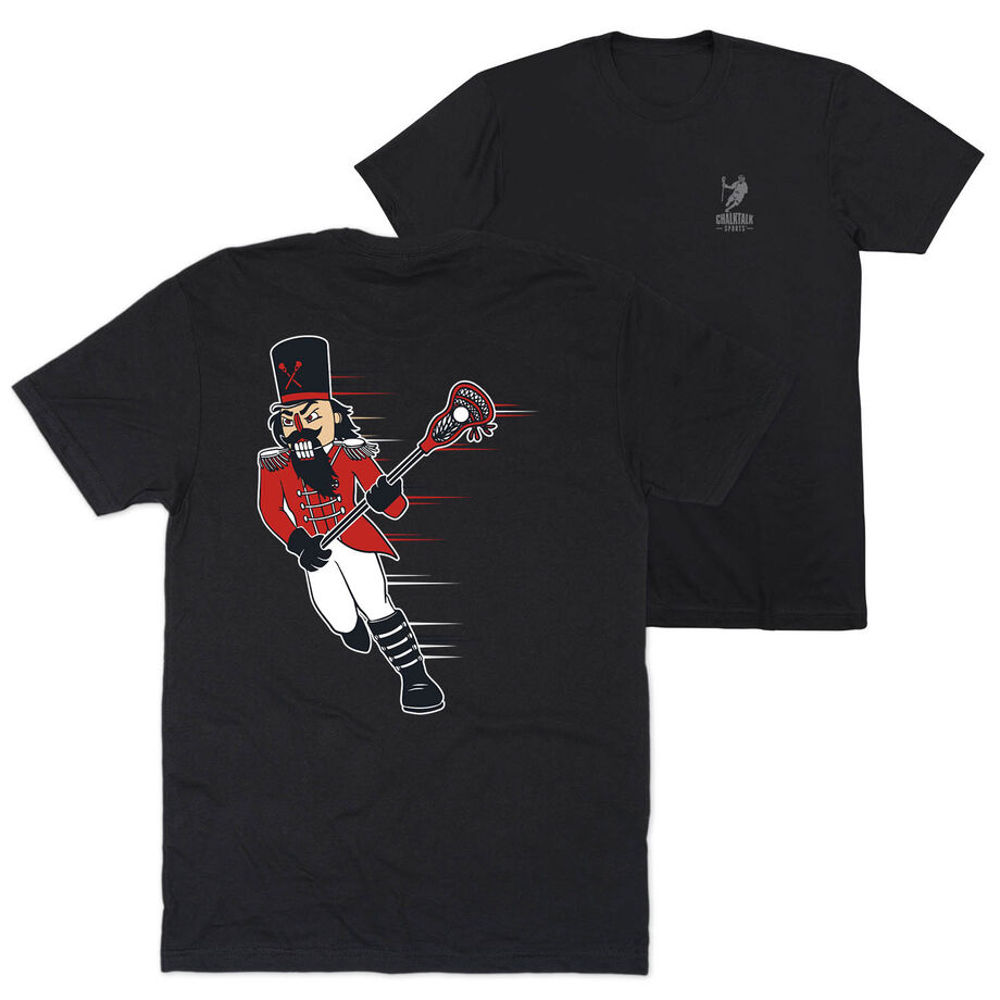 Guys Lacrosse T-Shirt Short Sleeve - Crushing Goals (Back Design)