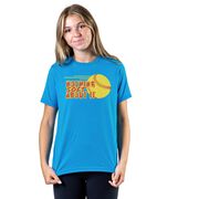 Softball Short Sleeve T-Shirt - Nothing Soft About It