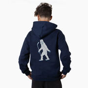 Hockey Hooded Sweatshirt - Yeti (Back Design)