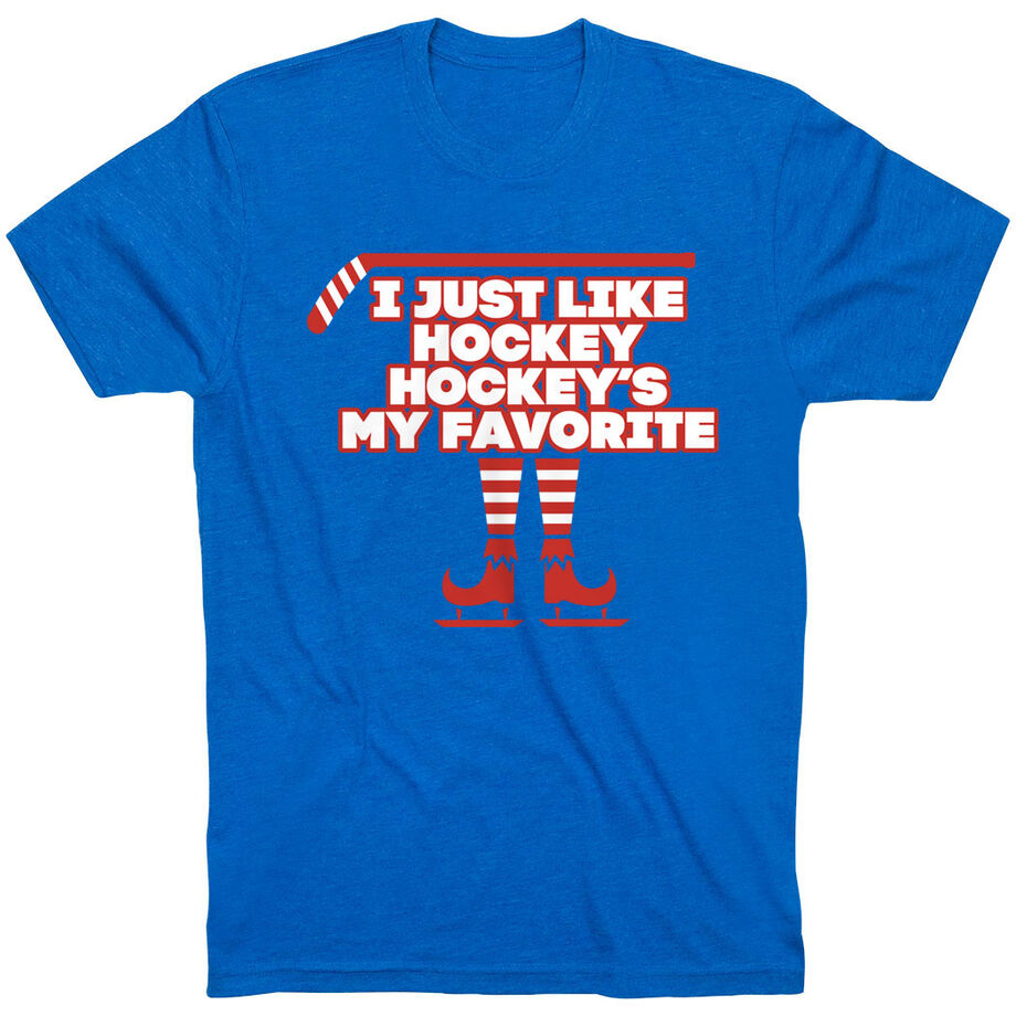 Hockey Short Sleeve T-Shirt - Hockey's My Favorite