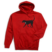 Hockey Hooded Sweatshirt - Howe the Hockey Dog