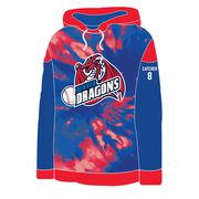 ChalkTalk Custom Team Hoodie - Baseball Tie-Dye