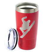 Snowboarding 20 oz. Double Insulated Tumbler - Silhouette